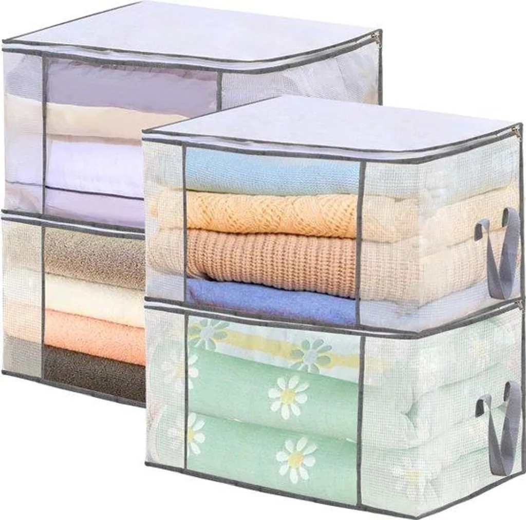 Organisateur de placard 80L pliable pour stopper le désordre - Lot 4