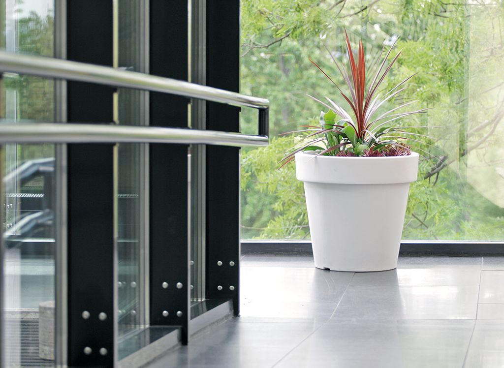 Prosperplast 212l Lexo Kollektion 80x80x74 Cm Blumentopf Produktbild 9
