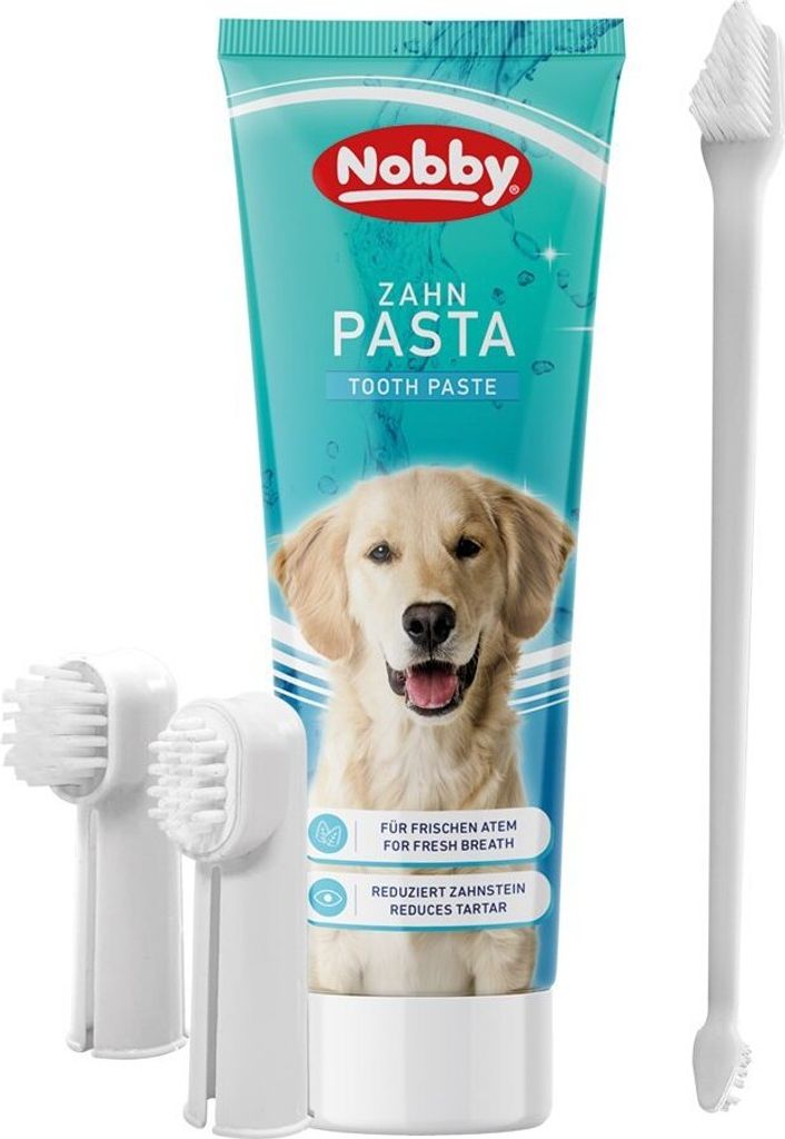 Set di spazzolini Nobby con dentifricio alla menta Immagine del prodotto 
