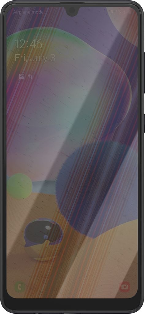 Clappio, LCD-Display + Touchscreen für Samsung Galaxy A31 mit Rahmen, Schwarz