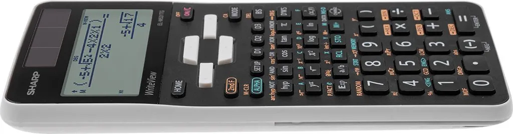 Calculatrice Sharp EL-W531 TG WH blanche avec WriteView pour le collège - 6