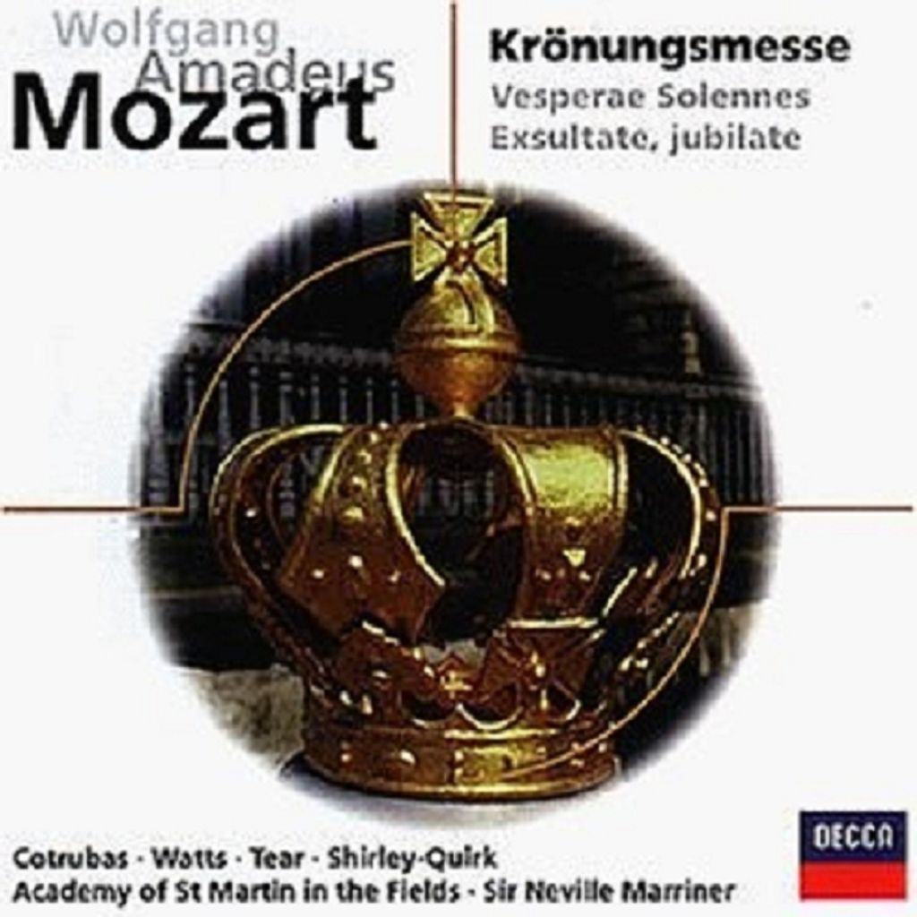 Cotrubas/Watts/Tear/Marriner/AMF/+-Krönungsmesse K