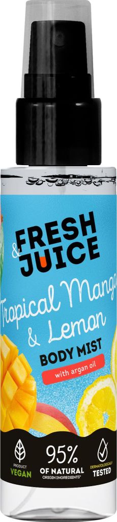 Körperspray Mango-Zitrone, 150 ml – Fresh Juice