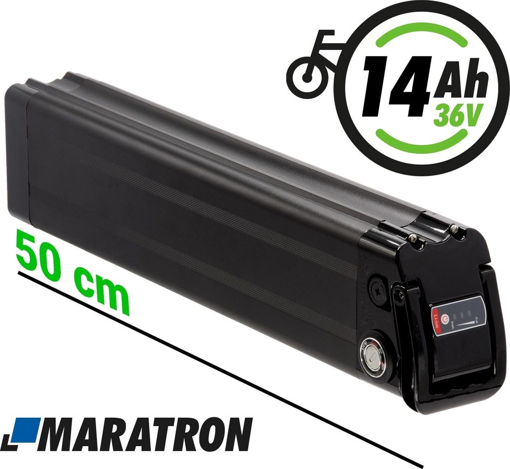Maratron E-Bike Ersatz-Akku für Fatbikes von eStallion und Varaneo 36V 14Ah