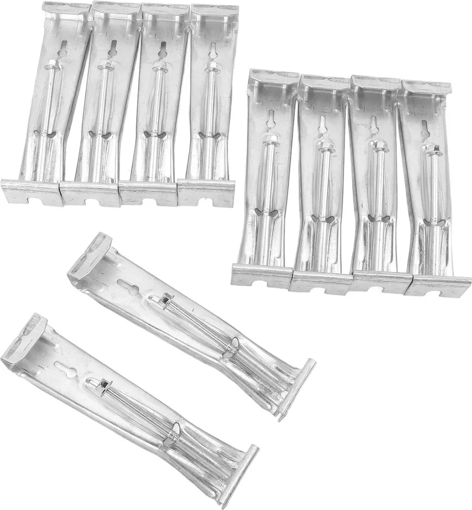 Lot de 20 Équerres de Gouttière avec Support Caché et Vis de Fixation - 4