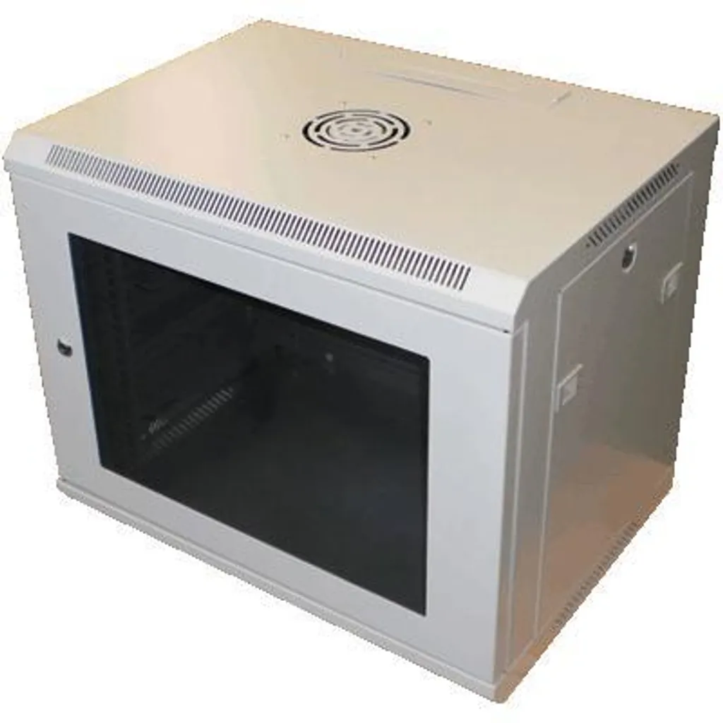 Coffret réseau 9U 19 pouces profondeur 450mm idéal pour installation Wifi