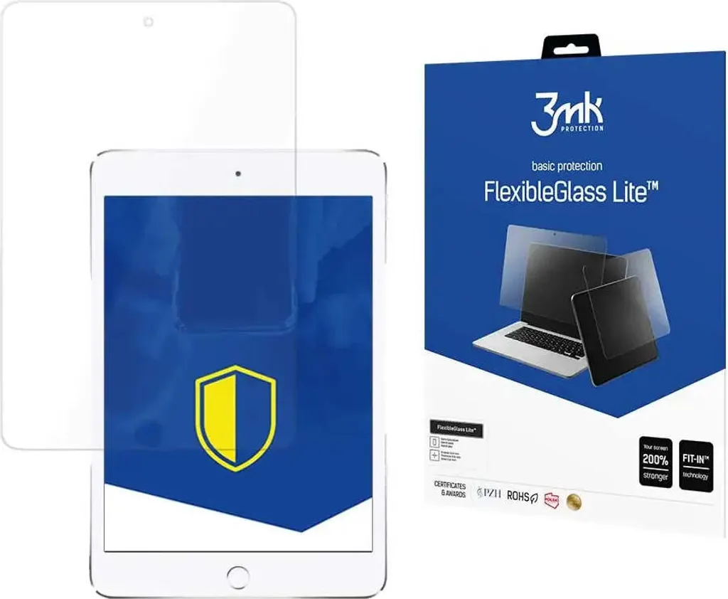 Pellicola iPad 5 2017 - 3mk FlexibleGlass Lite Vetro Ibrido Ultrasottile