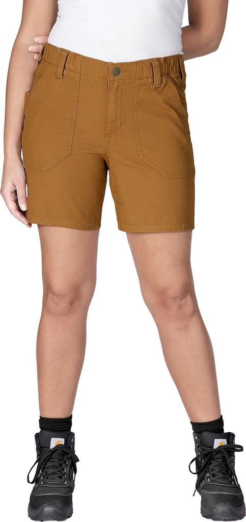 Carhartt Damen Shorts work relaxed fit Braun W16