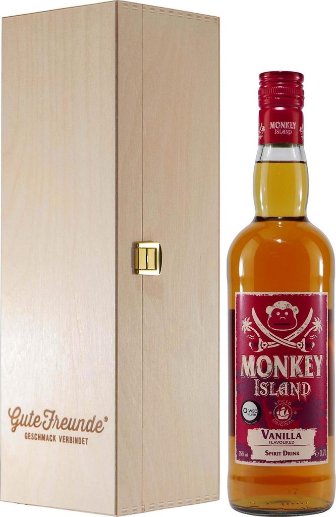 Monkey Island Vanilla Spirit Drink mit Geschenk-HK
