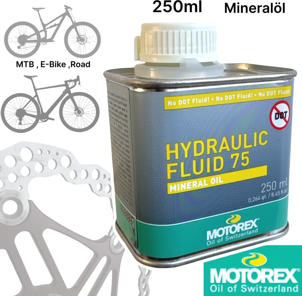 Motorex Mineralöl für Hydraulische Kupplung / Scheibenbremsen 250ml