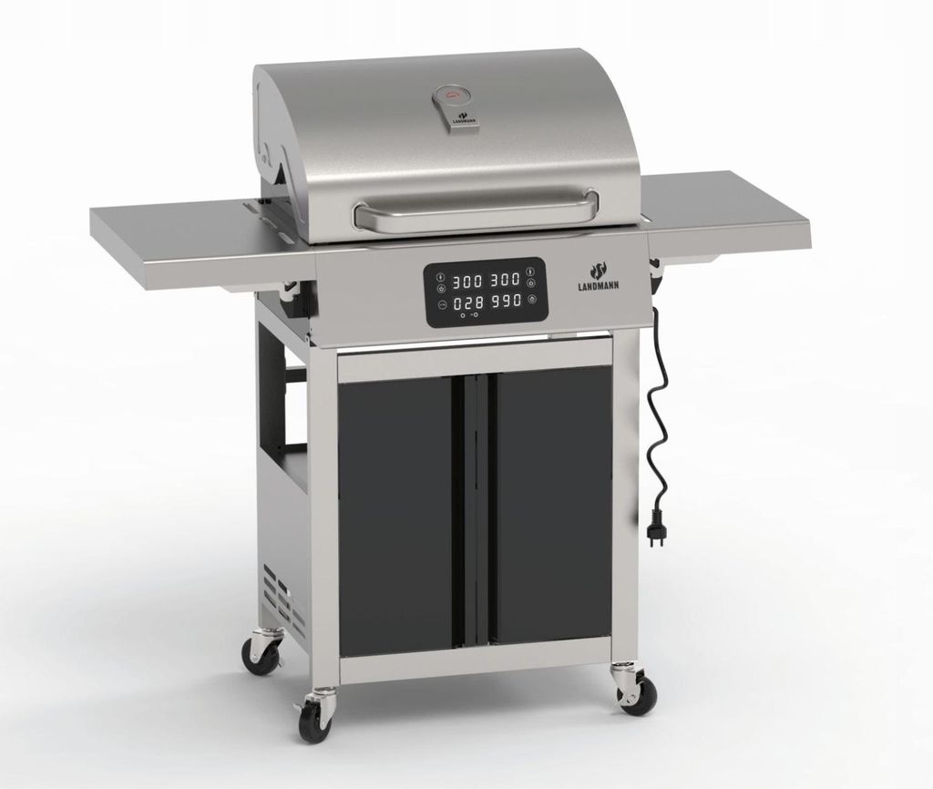 Grill Elektryczny Landmann E-Grill Inox 2 Grzałki 3200W Zdjęcie produktu 