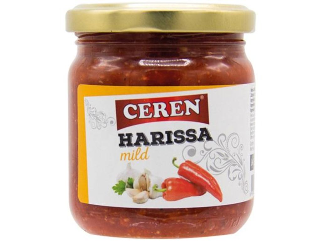 CEREN Harissa Milde Pfeffersauce 190g | Mild pepper sauce | Praprika-paste | Chilipaste