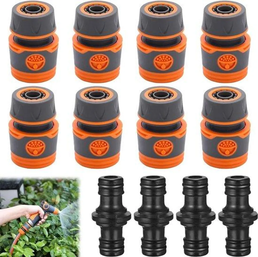 Kit extension tuyau d'arrosage pour grand jardin, usage familial