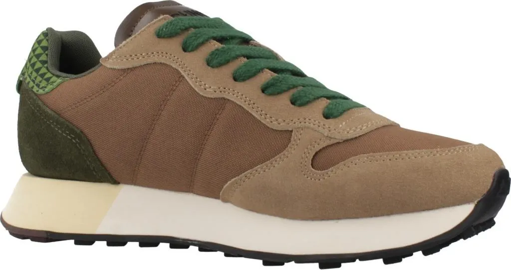 Baskets Homme Sun68 168865 Marron avec Semelle Confort et Design