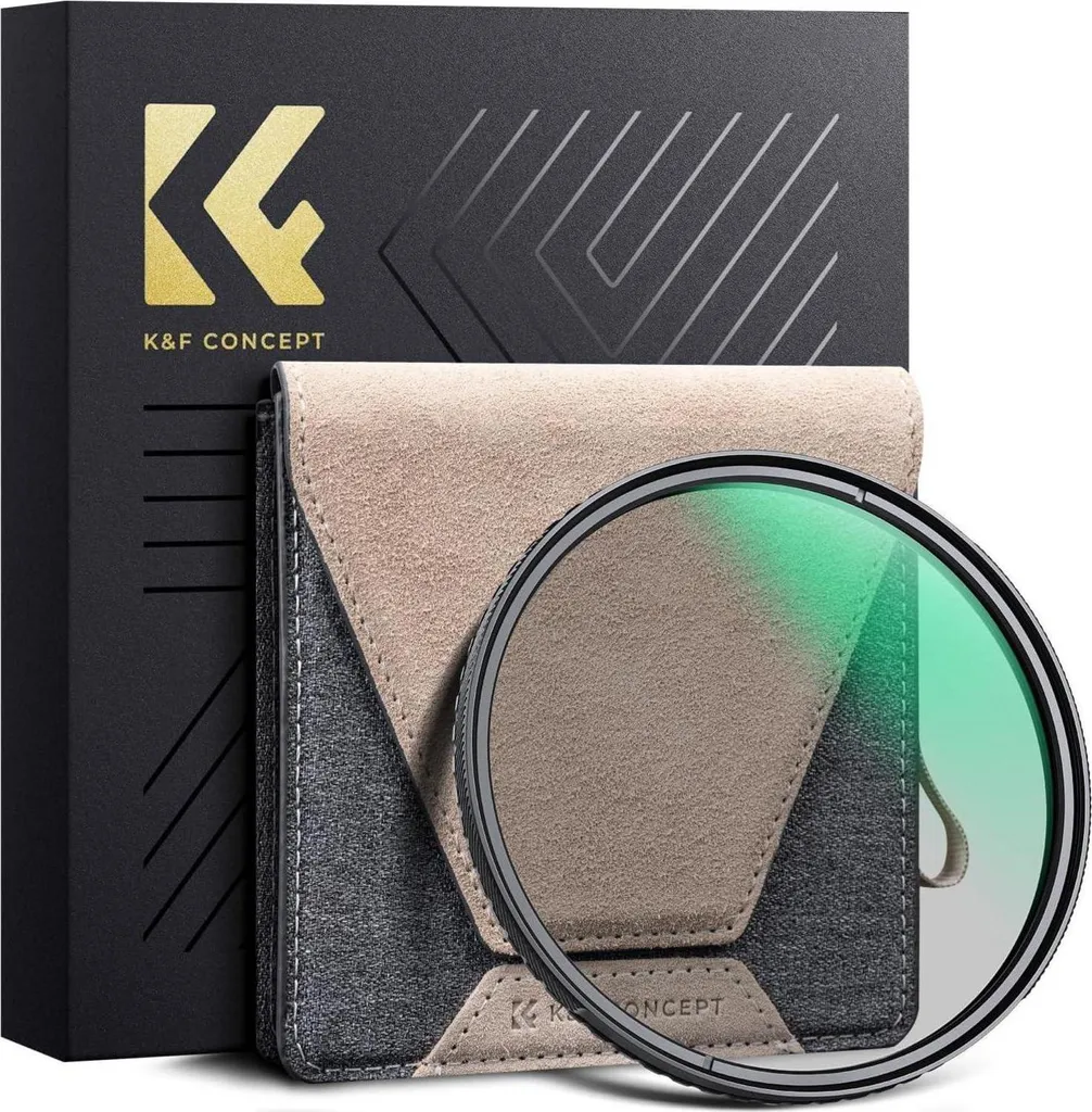 K&F Concept 43mm CPL Filtre Polarisant Circulaire Verre Optique HD Ultra Fin