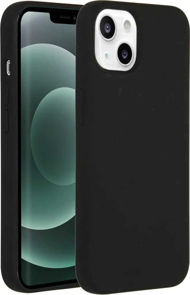 Custodia in silicone liquido Accezz con MagSafe per iPhone 13 Mini - Nero