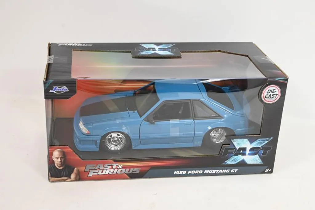 Jada Fast & Furious Ford Mustang GT 1989 1:24 - Modèle 34922 Métal
