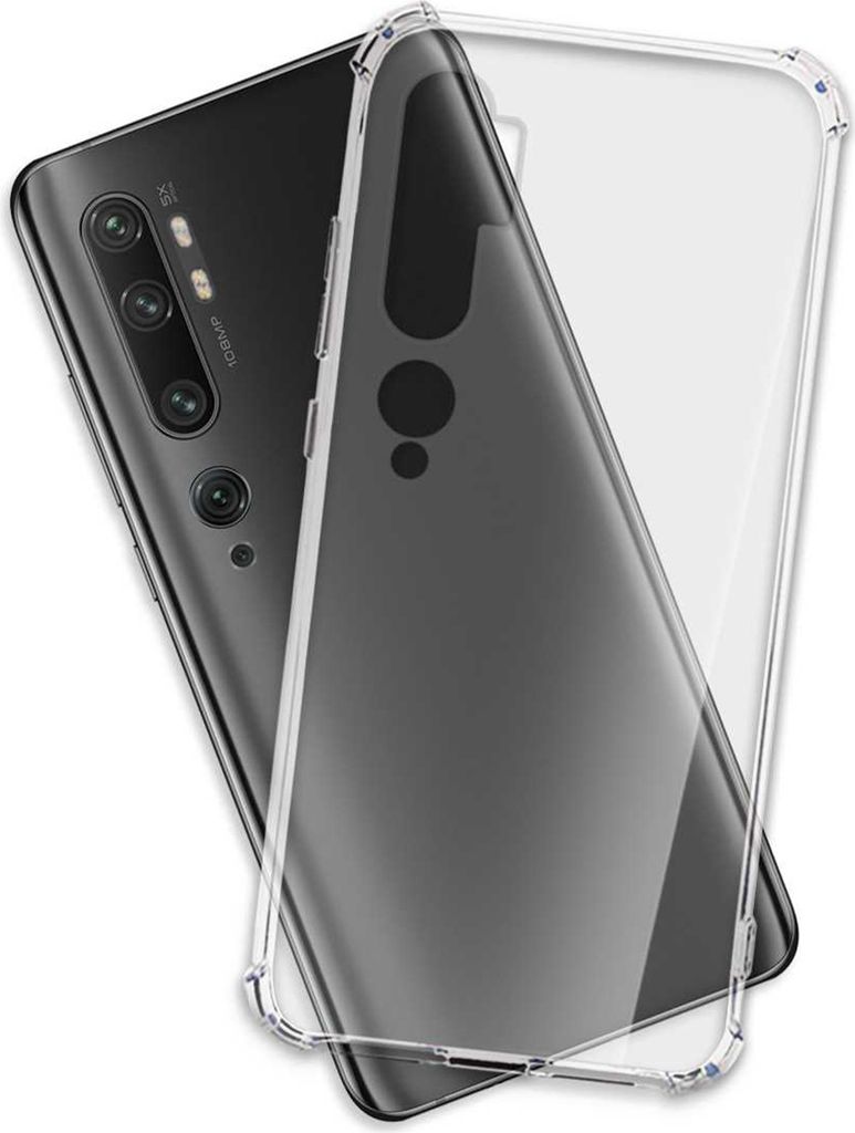 TPU Hülle Clear Armor Soft Case für Xiaomi Mi Note 10 (M1910F4G), Mi Note 10 Pro (6.47'') - transparent