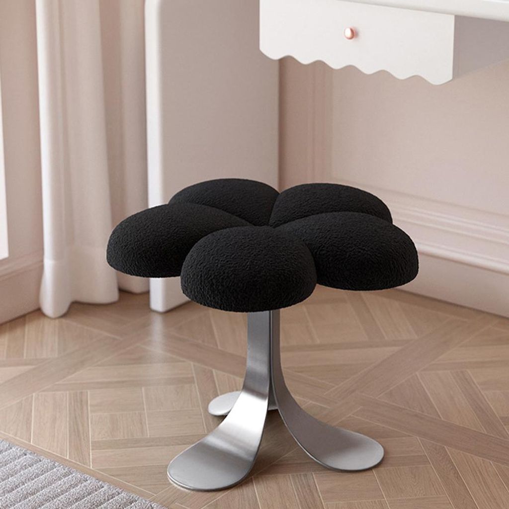 Hocker, Schminkhocker, Kosmetikhocker, Blumenhocker, Möbelhocker, Blütenhocker, 45 × 45 cm【HBY95DL】