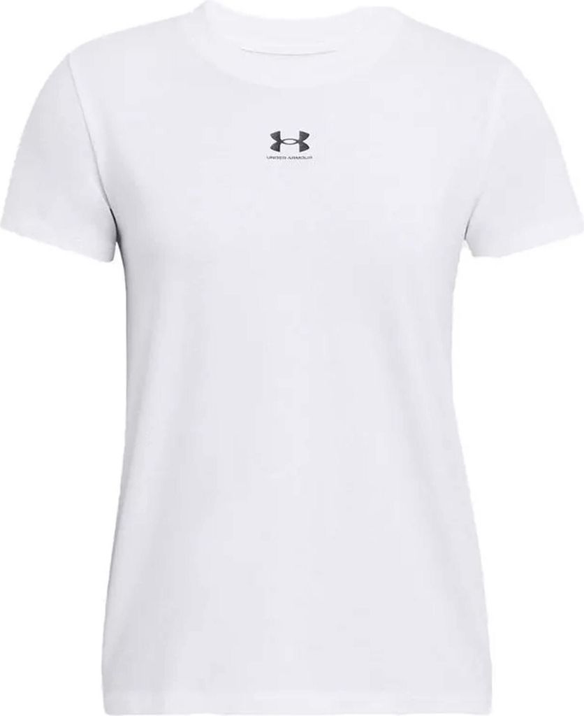 Under Armour T-shirt 1383648-100 in White color size large