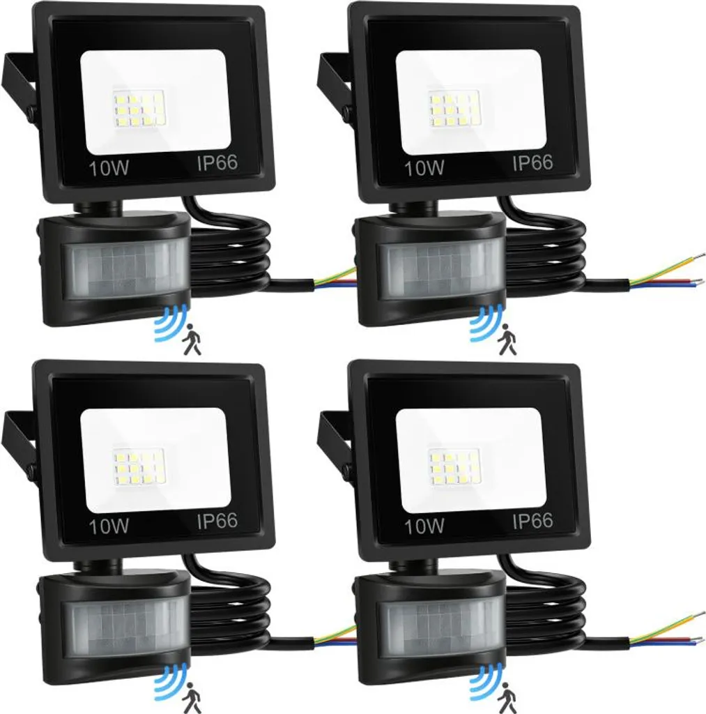 OFFERTA Kit 4X Faretto LED 10W Bettizia: Prezzo Shock per Esterni IP66