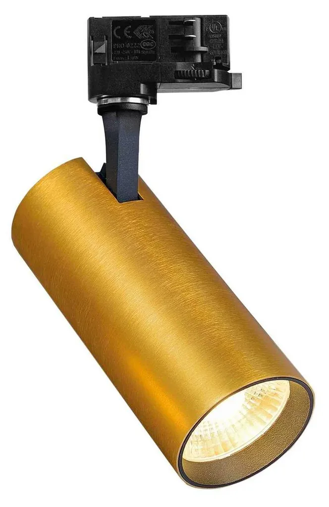 Spot sur rail Ideal Lux Fox 25W IRC 80 3000K Noir 283944 pour Boutique