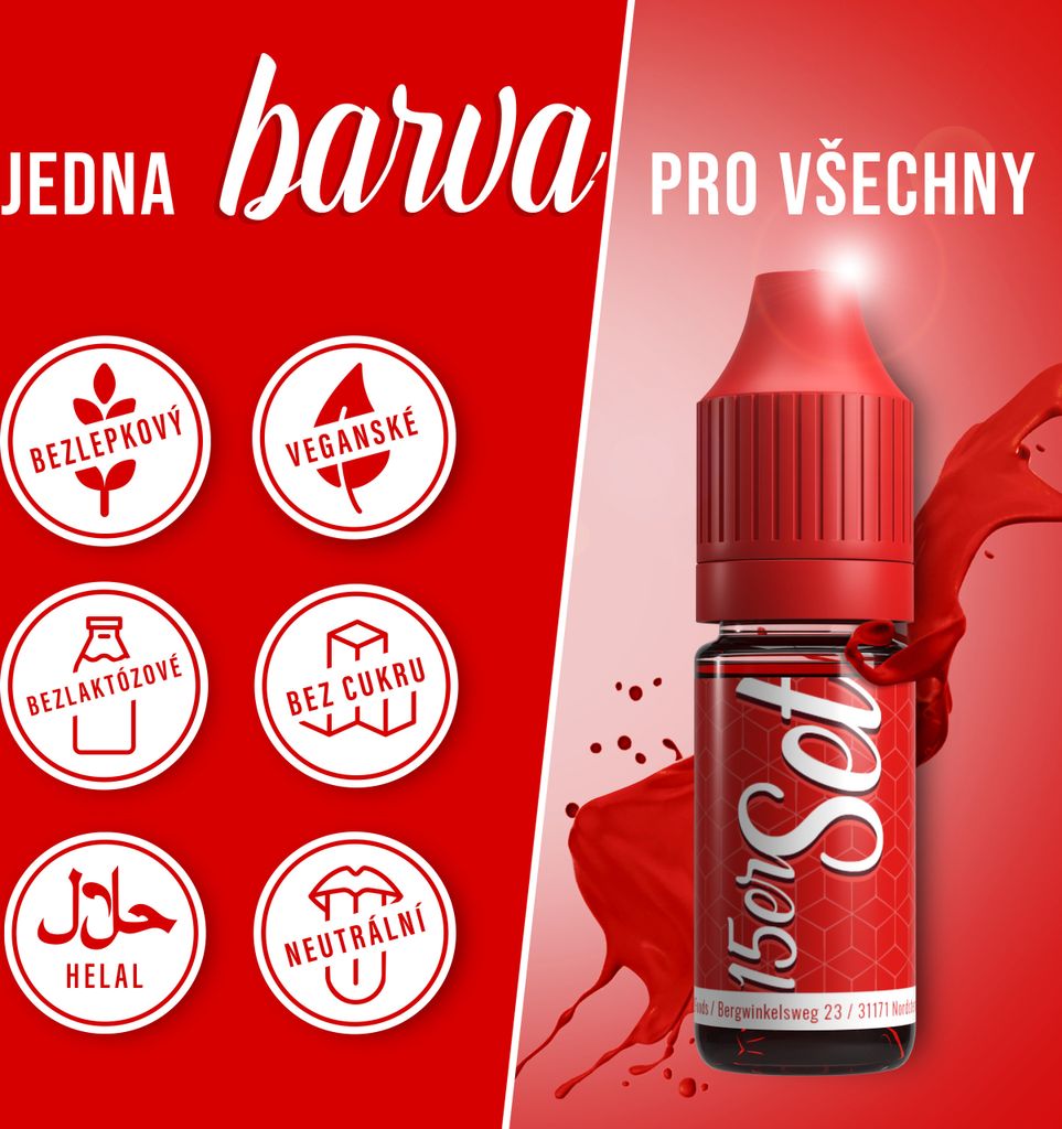 Belissia  Sada potravinářských barev 15x10ml extrémně Obrázek produktu 2