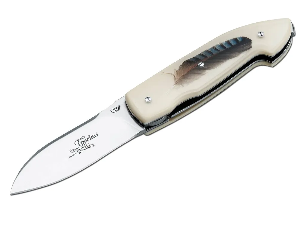 Couteau de poche Viper Timeless Piuma Geai des chênes pliant de luxe