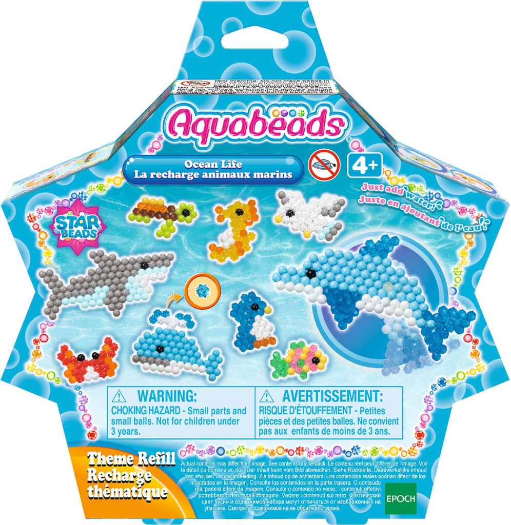 Aquabeads 31769, 4 Jahr(e), Polyvinylchlorid (PVC), Mehrfarbig, 1 Stück(e)