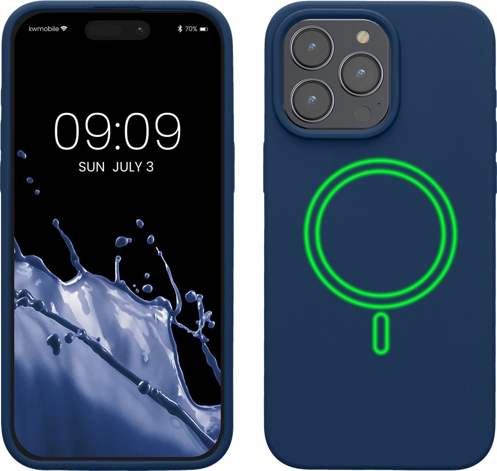 kwmobile Hülle kompatibel mit Apple iPhone 15 Pro Max Hülle Produktbild 
