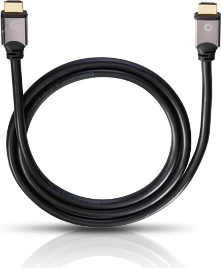 Câble HDMI 10m pour Projecteur Oehlbach Black Magic - Ethernet Noir
