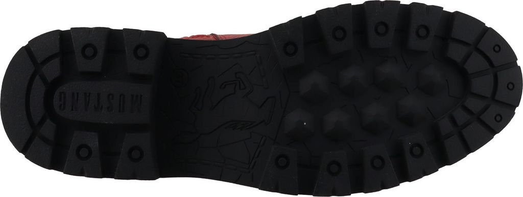 Mustang Damen Stiefelette Combat Boot 15M0042007, Größe:37 EU, Farbe:Rot