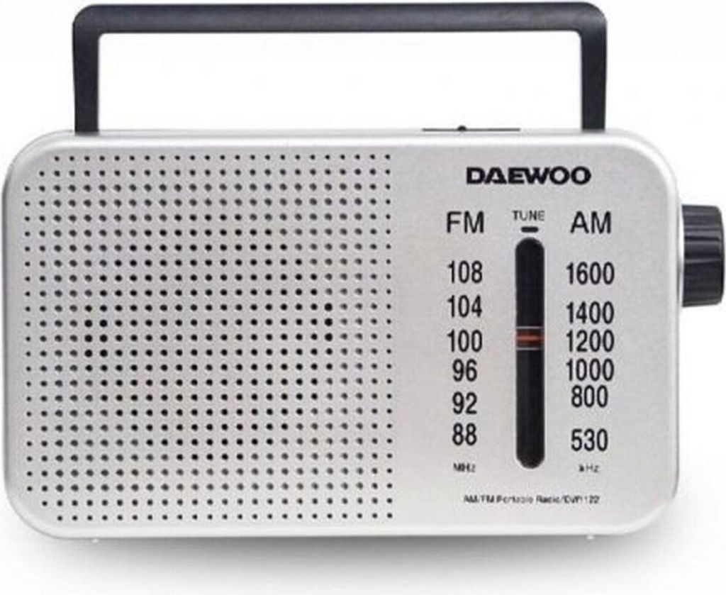 Daewoo Dw1122 Tragbares Radio One Size / EU Plug 220V One Size