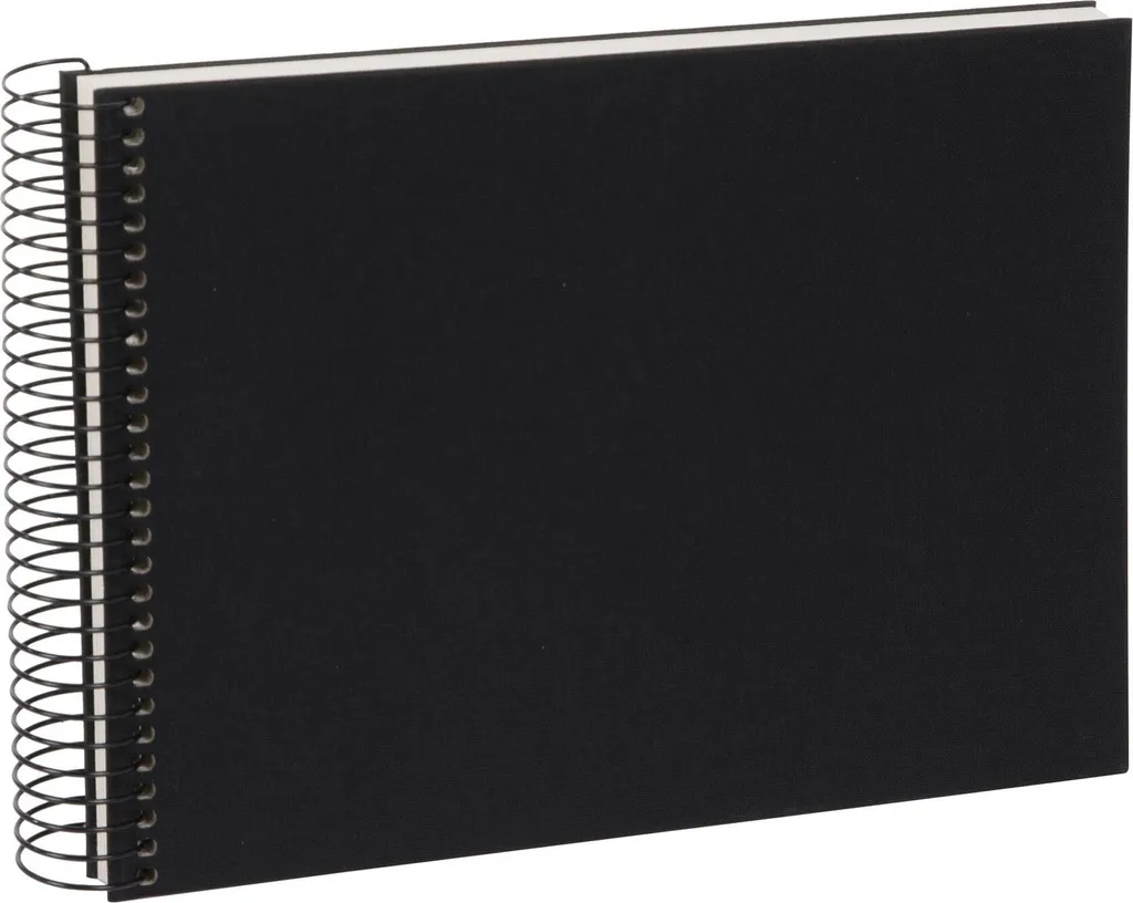 Album a spirale Goldbuch Bella Vista nero 25x17 cm 40 pagine bianche