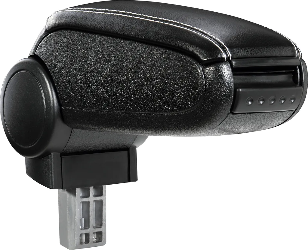 Bracciolo Premium [pro.tec]® per Renault Captur - Look Pelle Nera - 3