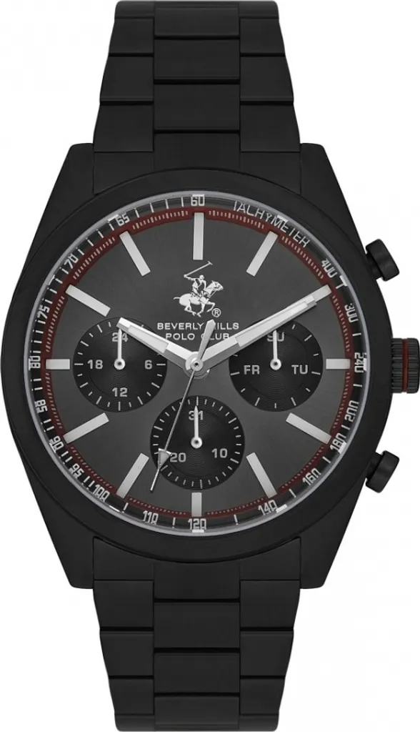 Montre homme Beverly Hills BP3618X.650 noire : élégance et précision