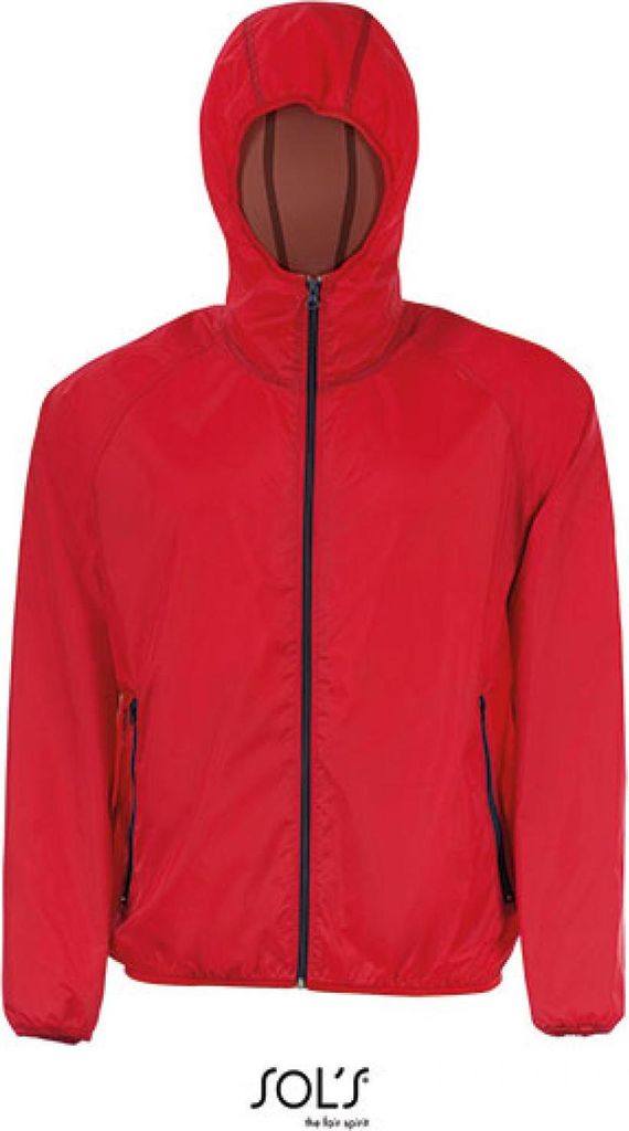 SOLs 01169 | Uni Windbreaker Shore Jacke - Farbe: Red/Navy - Größe: XL