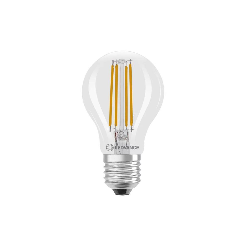 LEDVANCE LED CLASSIC A CRI97 4.2W 927 klar E27 Lampe 470lm Produktbild 