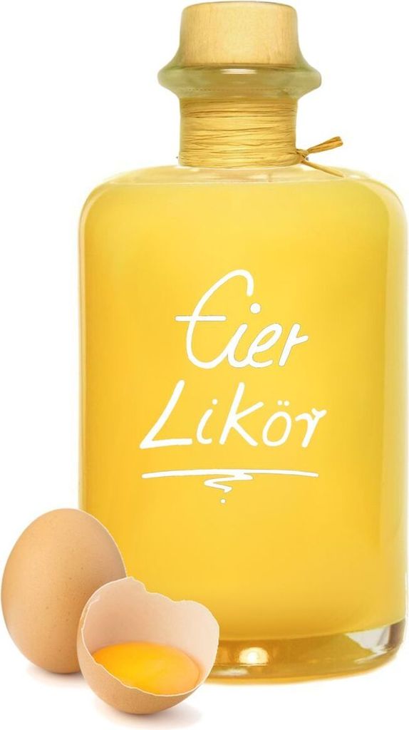 Eierlikör 1L Sehr sämig und süffig Likör 20% Vol.