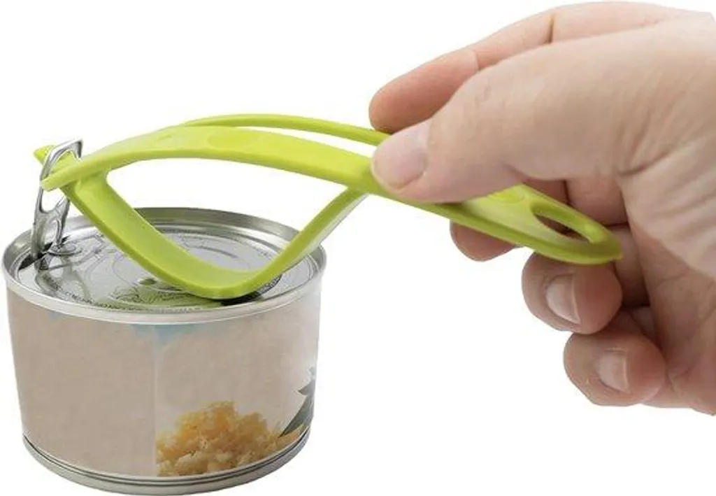 Ouvre-boîte ergonomique pour seniors et mains sensibles, électrique Vert