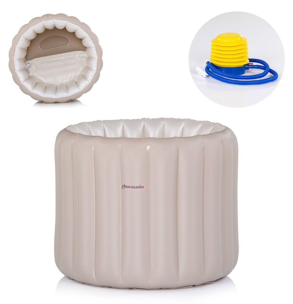 Chipolino Babybadewanne Bubble Nest aufblasbar, rund, Sitz, Produktbild 