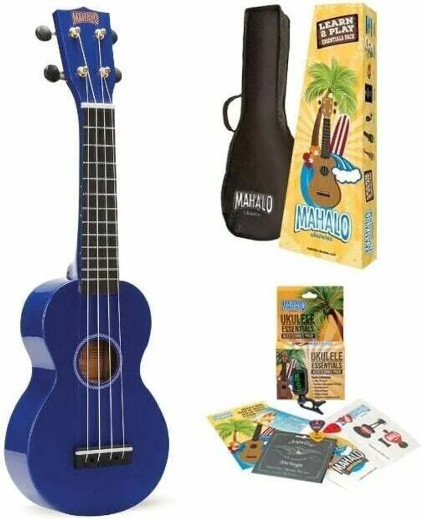 Ukulele Soprano Mahalo MR1BUK Petit Format pour Apprendre la Musique