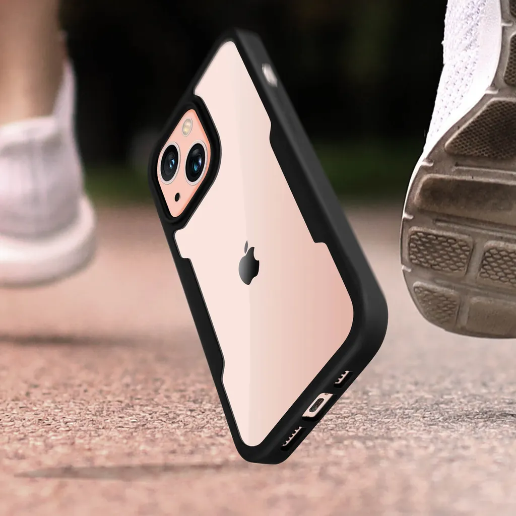 Custodia Privacy 360° Per IPhone 13 Mini - Cover Metallica Con Vetro Temperato Anti-spia E Protezione Fotocamera