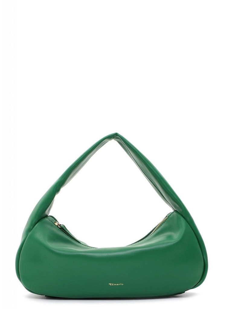 Tamaris Damen Schultertasche Beutel breiter Riemen slouchy Leana 32130, Farbe:Grün