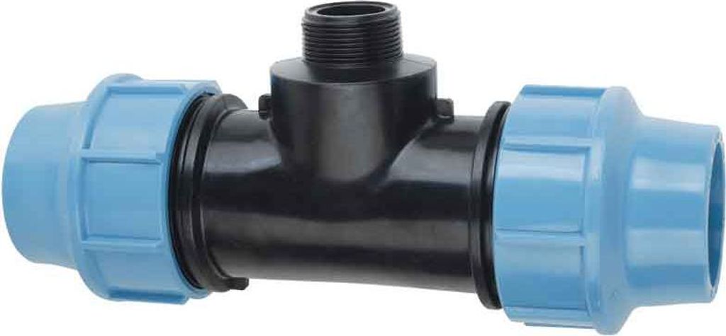 AGAflex PE T-Stück 50mm x GZ2" für Trinkwasser