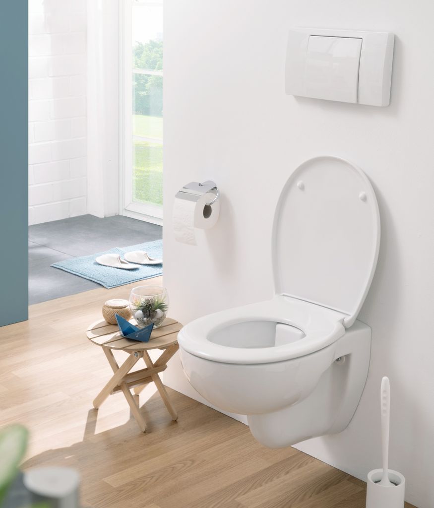 WC Sitz Toilettendeckel Klodeckel Toilettensitz WC Brille WC Deckel Absenkautoma 