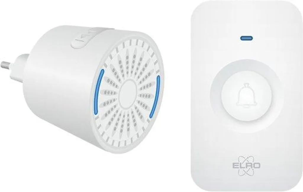 Sonnette interphone sans fil portée 200m étanche 64 mélodies pour maison
