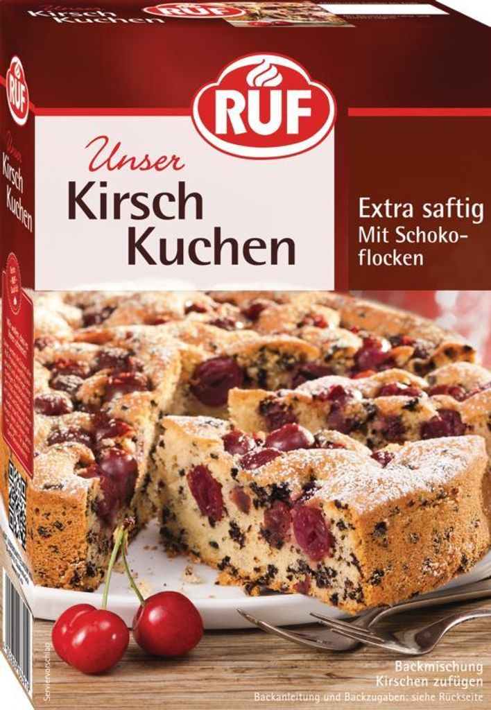 RUF Kirsch Kuchen Backmischung Produktbild 