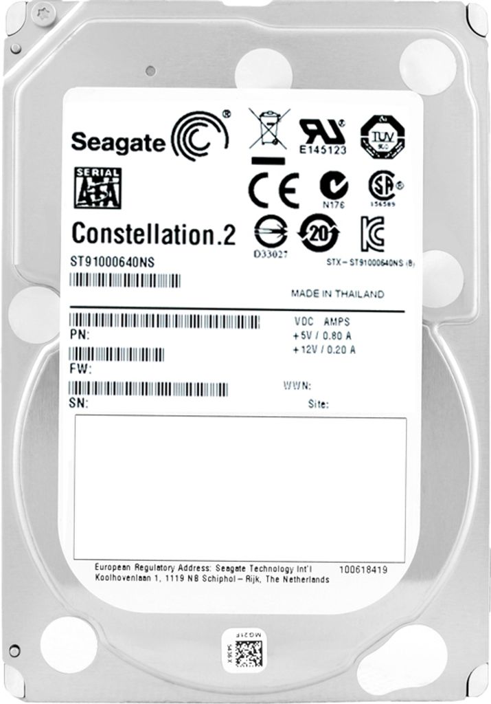 Seagate Constellation Constellation.2, SATA, 5 - 60 °C, -40 Produktbild 