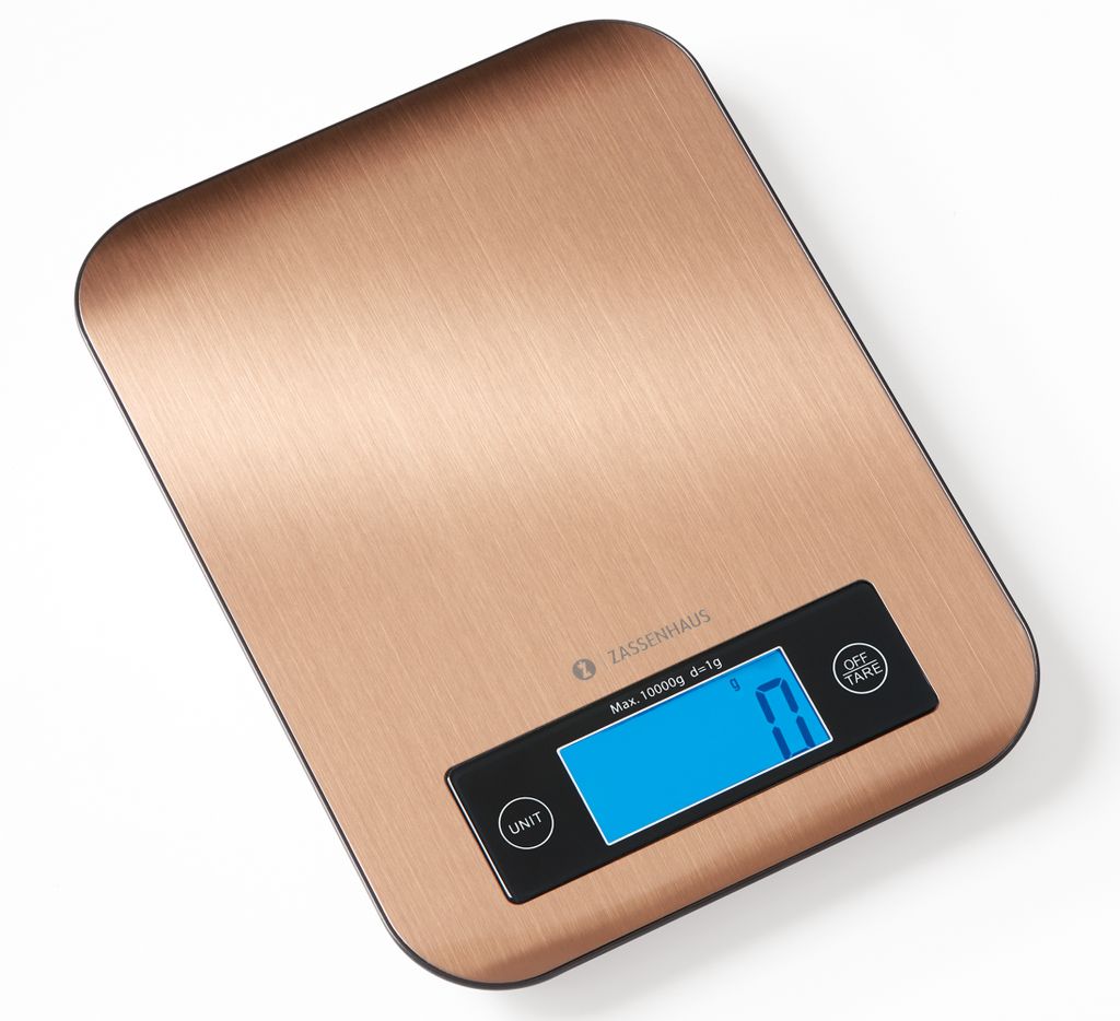 ZASSENHAUS Digitale Küchenwaage PURE, kupfer Obrázek produktu 